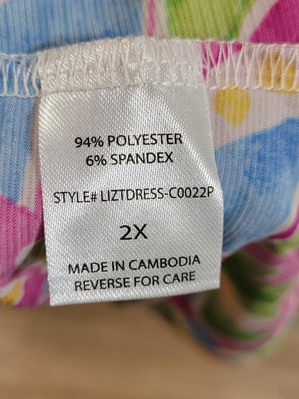 Dear Scarlett Lizzy Pineapple Print No Sleeve V Neck Dress Size 2xl - Picture 3 of 5
